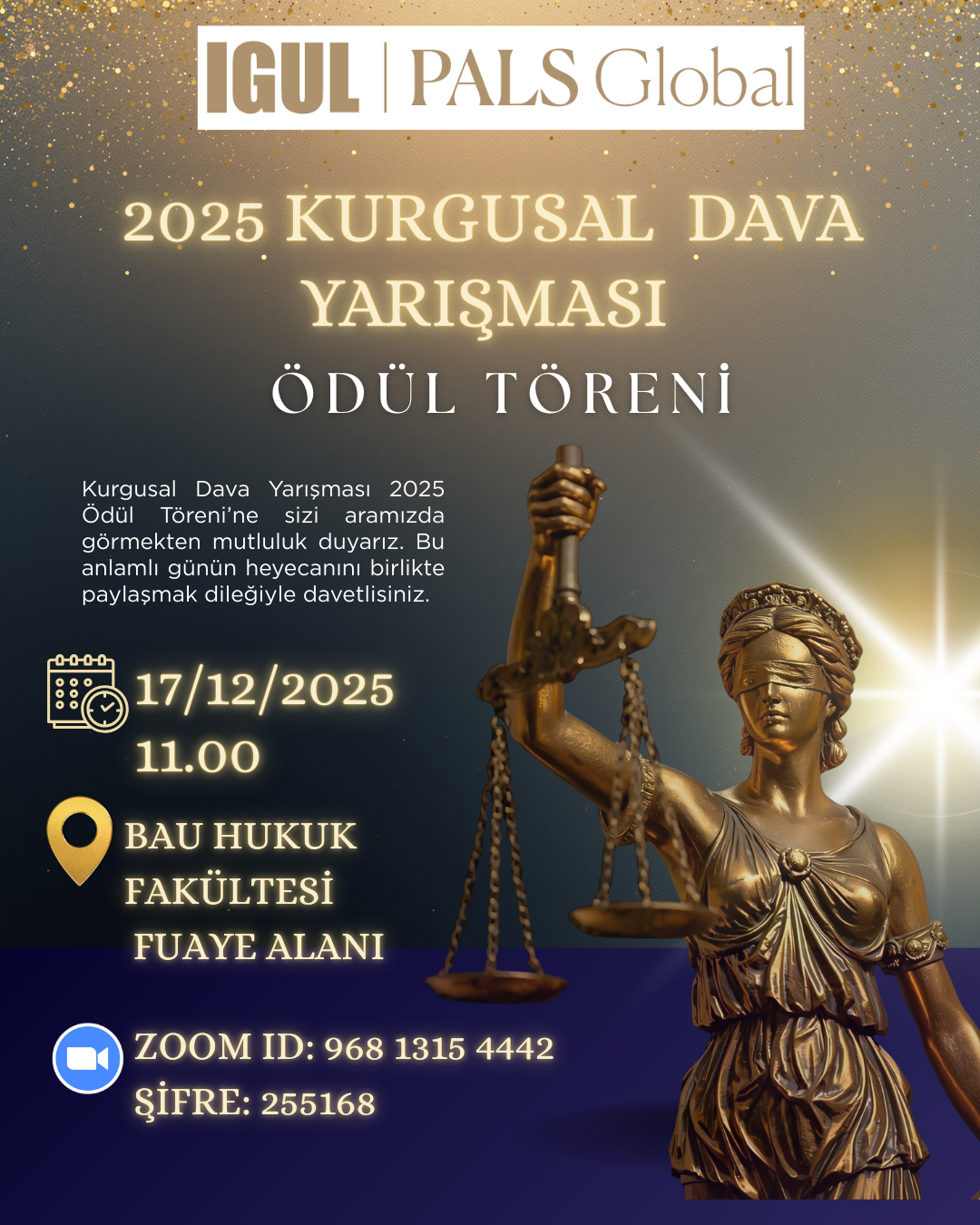 2025 Kurgusal Dava Yarışması Ödül Töreni